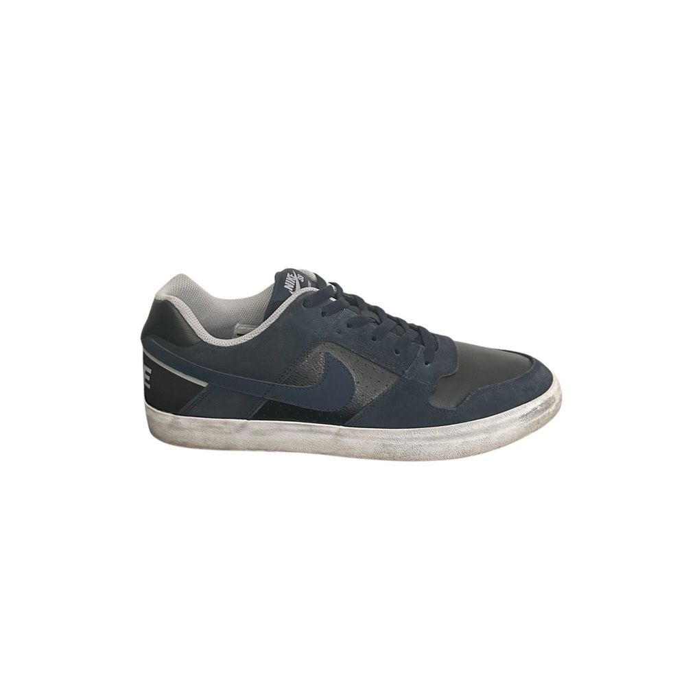 Nike SB Check Solarsoft Navy Black White Skate Shoes Men’s Size 12 - Picture 11 of 14